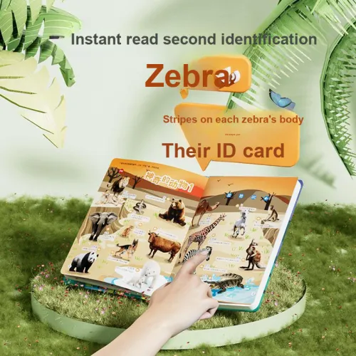 Happy Fish 100 000 Whys Интерактивная версия Читательная Книжка Развивающие Игрушки