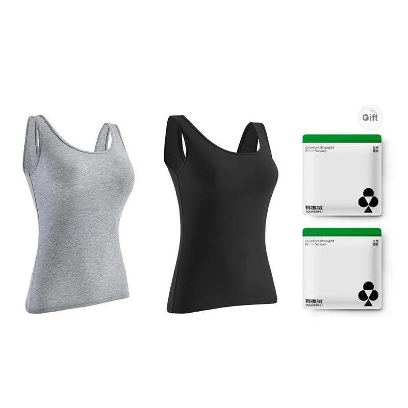 YOUKESHU Tank Top Women's 2 Pack-5