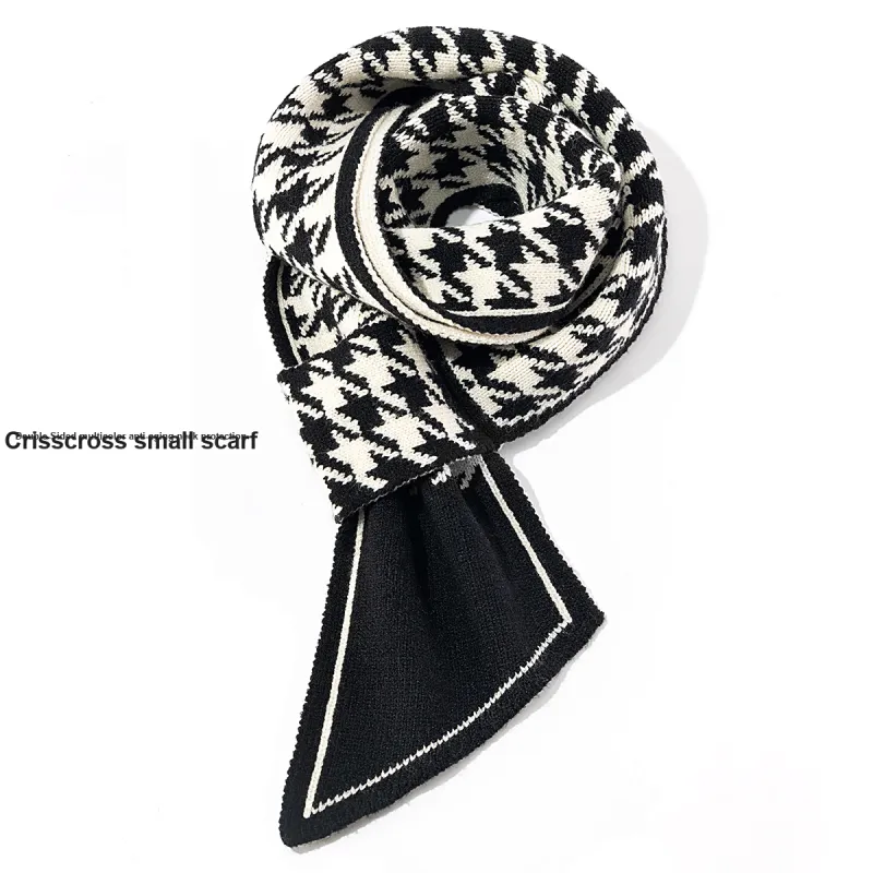 Shanghai Story Polyester Knit Scarves Women's-1