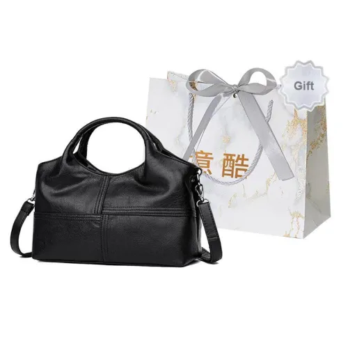 Cool PU Shoulder Bag, Crossbody Bag, Handbag Regular Women's Black/Burgundy/Purple/Dark Gray