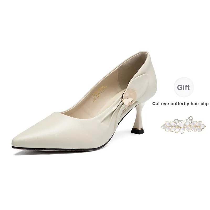 ZHR Slim Heel High Heels 6.5cm Women's-0