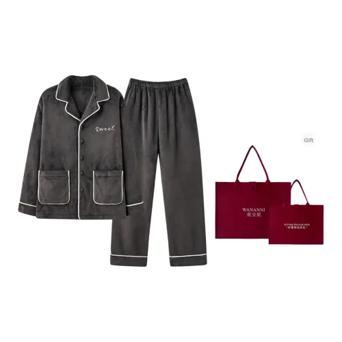 WANANNI Мужские Пижамные Комплекты