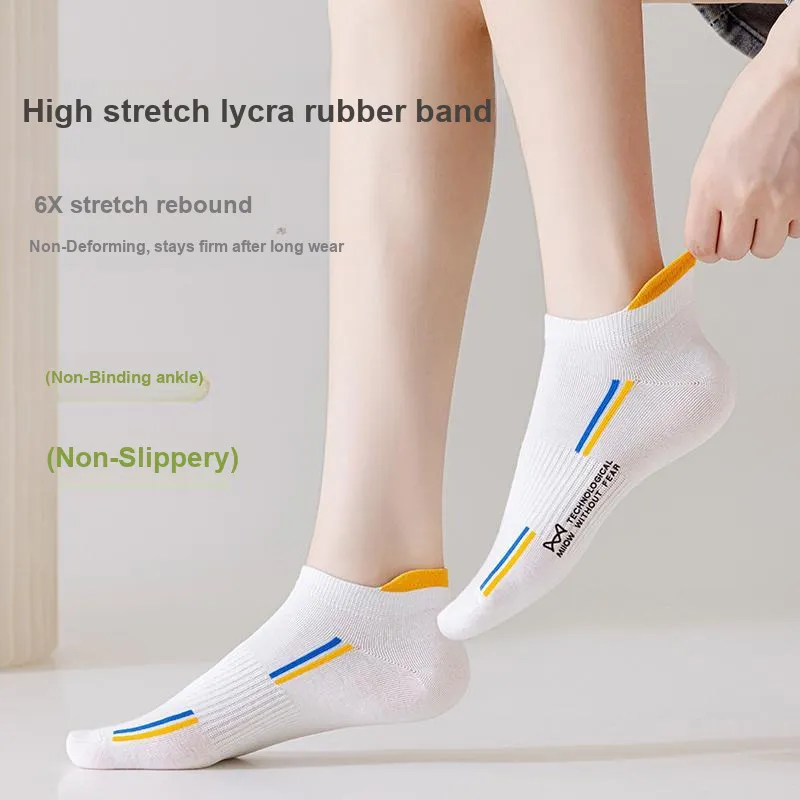 MIIOW Cool One Summer Series No Show Socks Unisex Combo Set-4