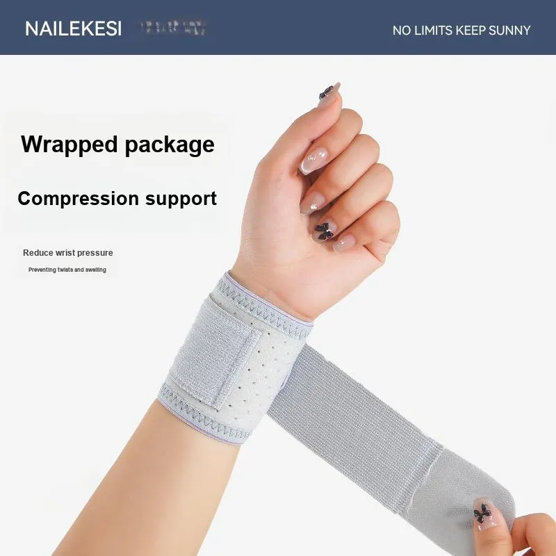 NAILEKESI Fitness Basketball Wristbands Protective Slip Resistant 2 Pack Professional Protective-6