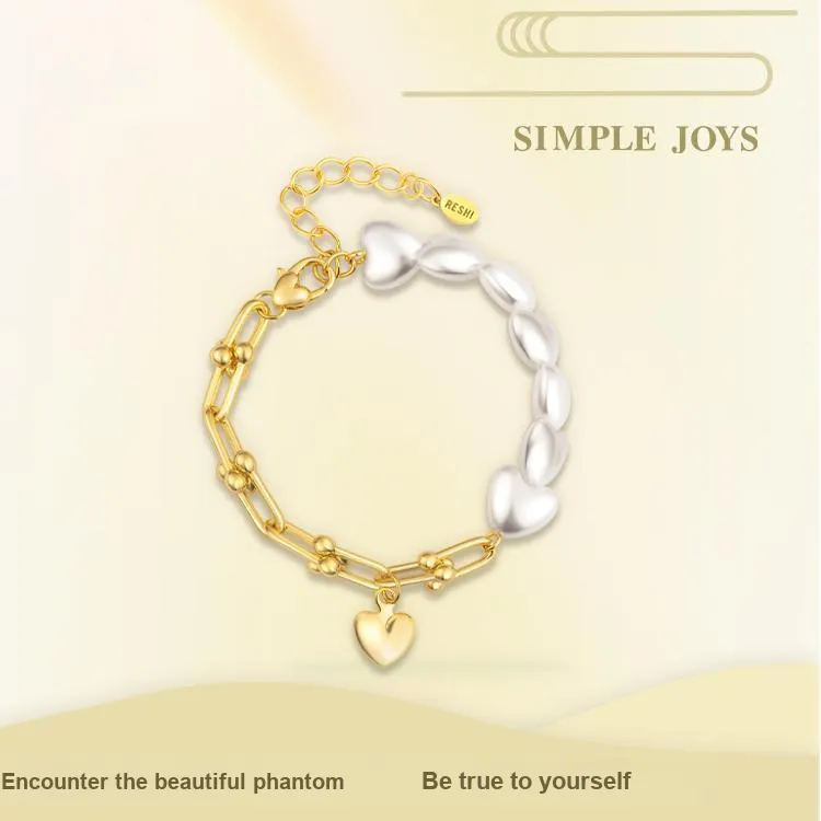 SIMPLE JOYS Alloy Bracelets Women's Gold-1