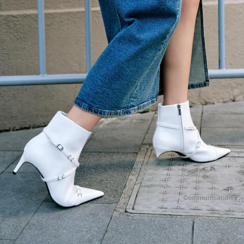 PEDRO Sahara Collection Ankle Boots 6cm Women's-4