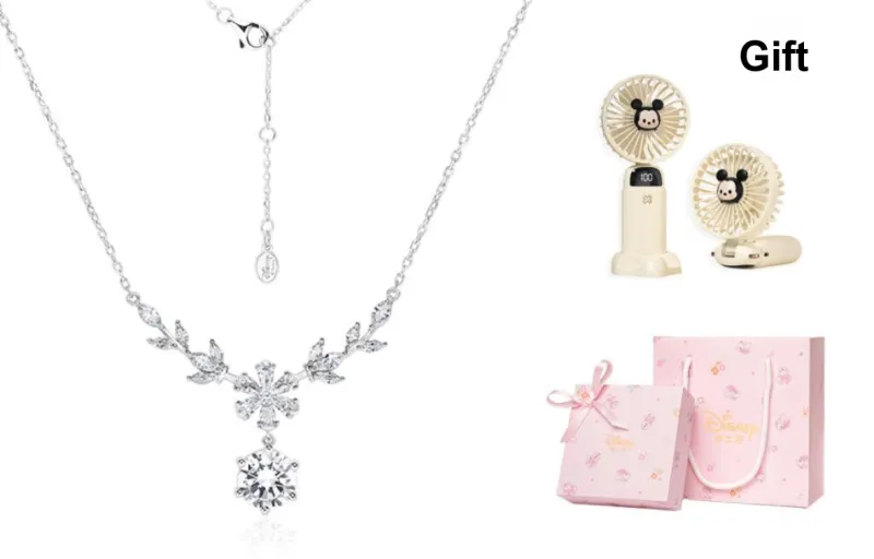 Disney Princess 925 Sterling Silver Necklaces Women's-14