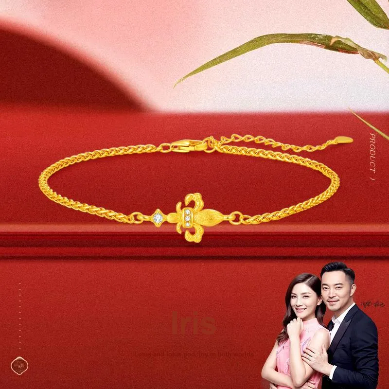 JINLIUFUJIXIANG S925 Silver Bracelets Women's-1