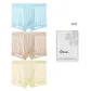 Aqua Blue+Khaki Brown+Almond Yellow