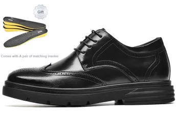 1M8 Men's Casual Shoes Men Low Top Black/Blue/Brown