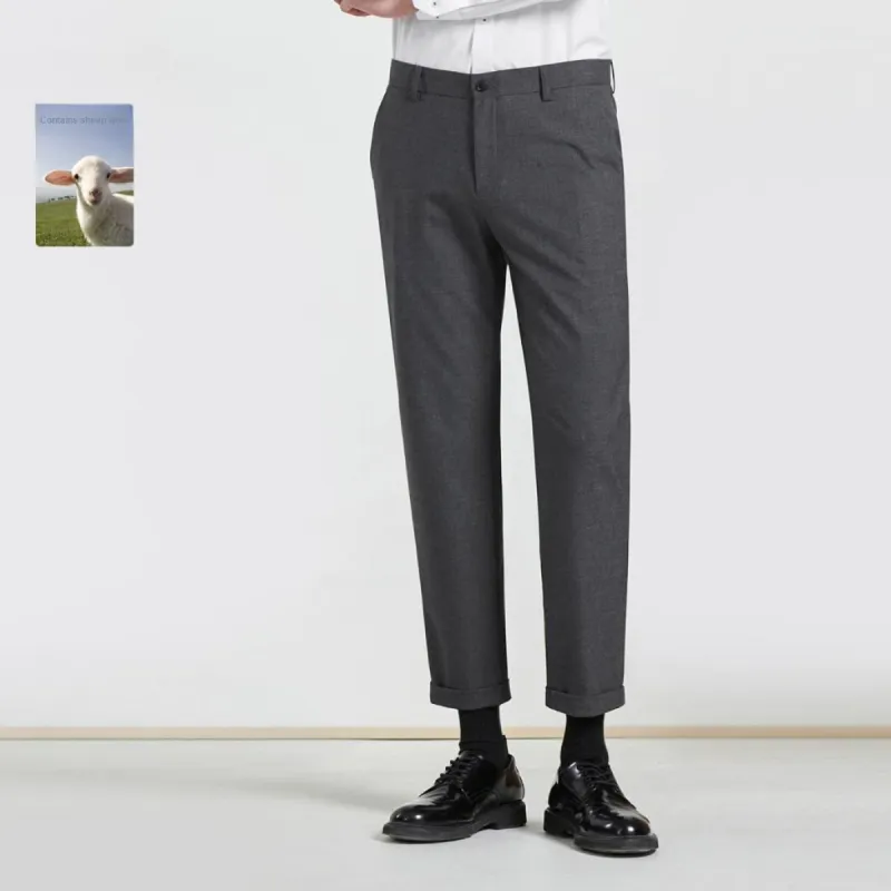 LESS IS MORE Suit Trouser Men's Light Gray-2