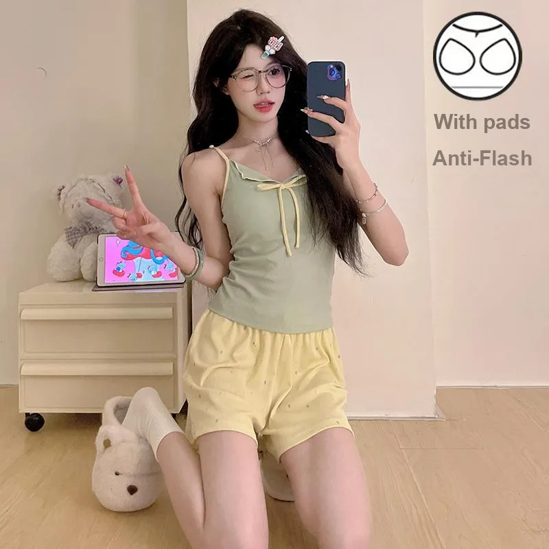 CHUDUAN Women's Pajama Sets-4