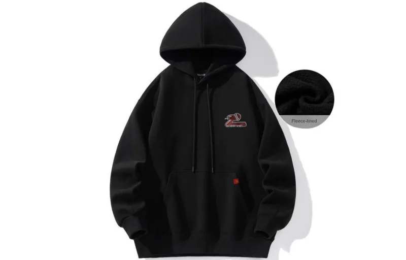 ZMOH Fleece Lined Hoodie Unisex-9