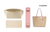 City33 Cherry Blossom Pink Shoulder Pads+Beige Liner+Beige Base Pad