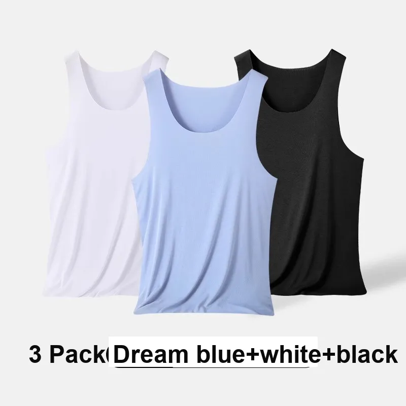 H YXIANG Tank Top Men's Combo Set-13