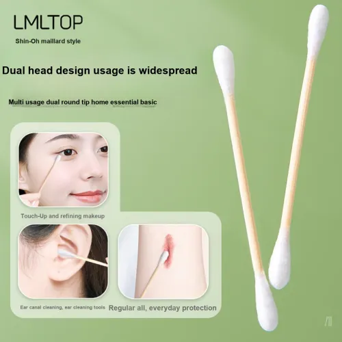 SHANGYELAMEILA Multifunction Dual Head Cotton Swab Cleaning Soft 500 Sticks