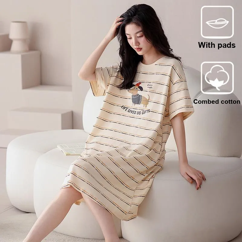 Good fortune Women's Nightgowns-4