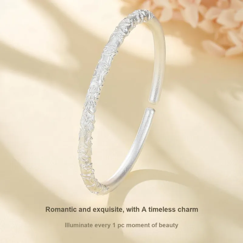 WINY S999 Sterling Silver Bracelets Women's Bestie/Couple Love Birthday Anniversary Love Confession Gift-3