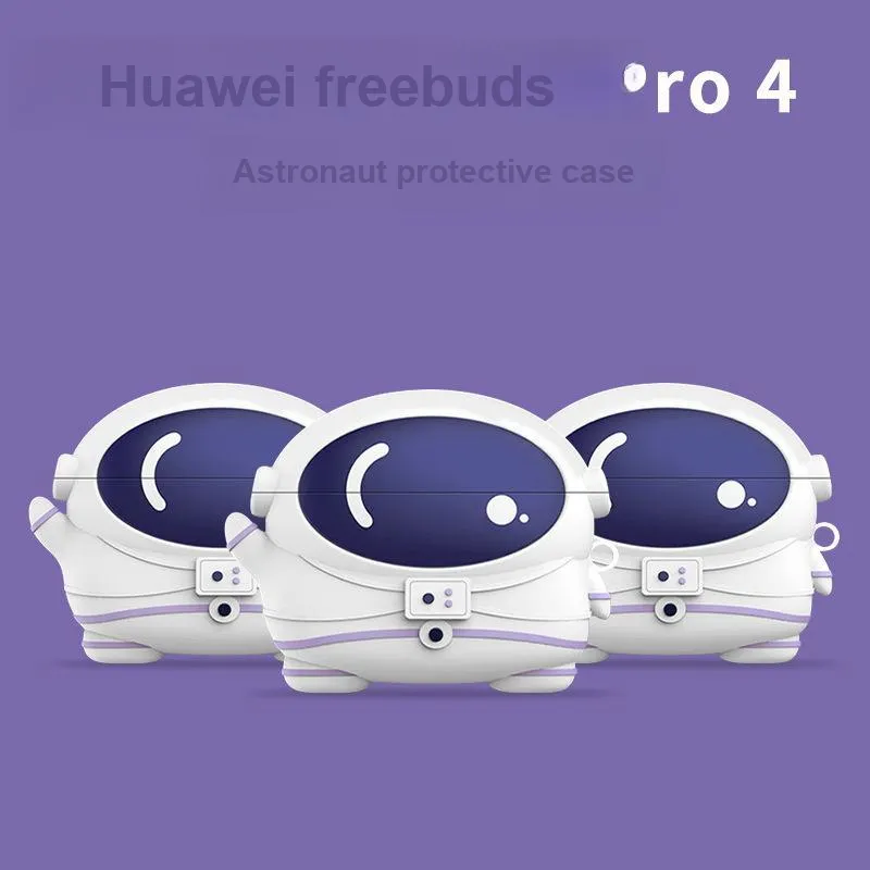 CHRROTA Huawei Freebudspro4 Silicone Compatibility Huawei Freebuds Pro 4 Case Huawei Pro 4 Headphone Case Clip Case-2