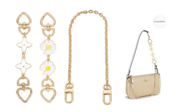 GUYI Metal Bag Accessories Women's Gold-Tone