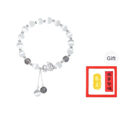 Chongqing Gold Store Glass Cat Eye Bracelets Women's
