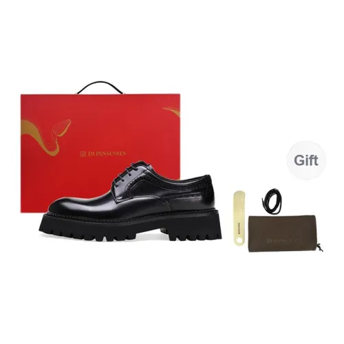 BOSSSUNWEN Dress Shoes Men
s Black