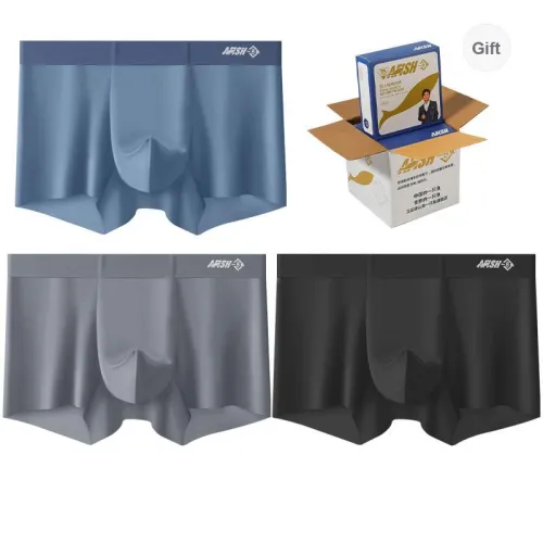 AFISH Underwear Gift Box Men's 3 Pack Independent Gift Box Set