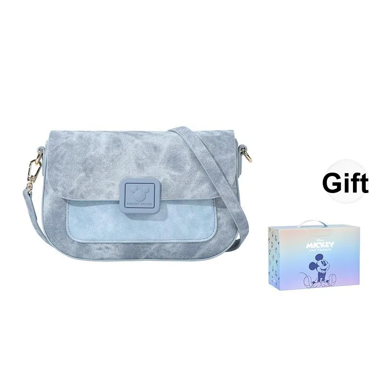 MESUCA Disney Collection Synthetic Leather Shoulder Bag, Crossbody Bag, Small Square Bag Women's Multicolor