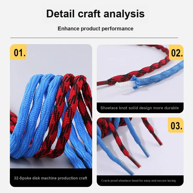 AAJF Polyester Shoelaces Unisex-5