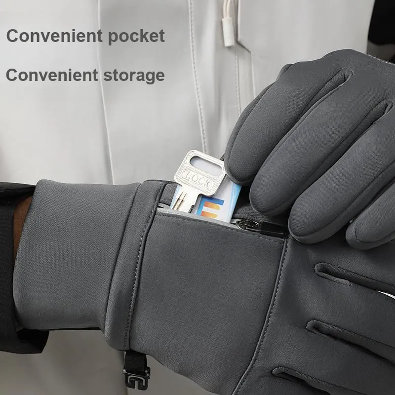 NANJIREN Thickened Gloves Men's-6