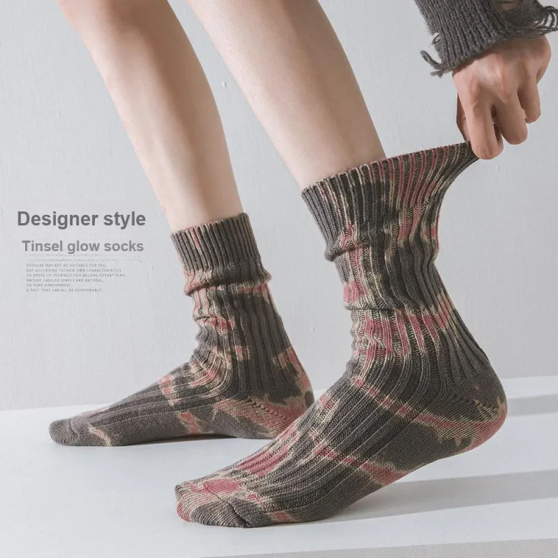 YOOKA Mid Calf Socks Unisex Combo Set-4