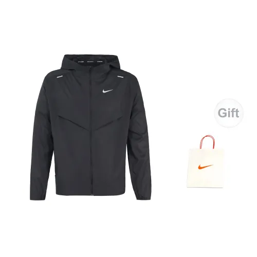 Nike Jackets Men Black With Gift Bag