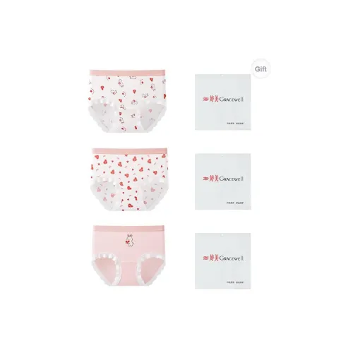 GRACEWELL Женское нижнее белье сумка для покупок 3 упаковки