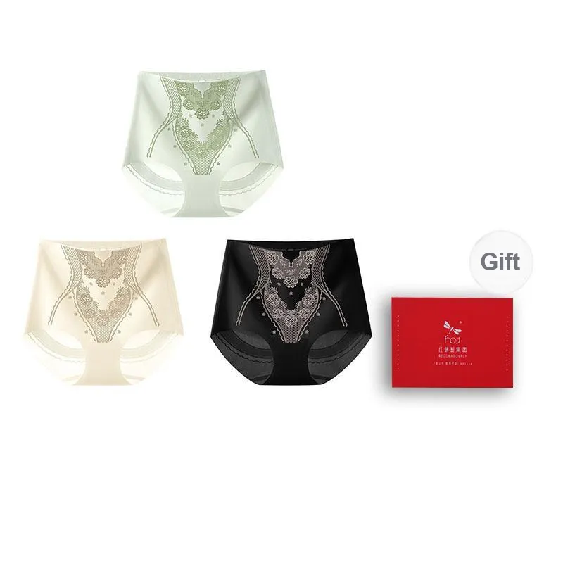 RED DRAGONFLY Underpants Women's 3 Pack Gift Box Set-10