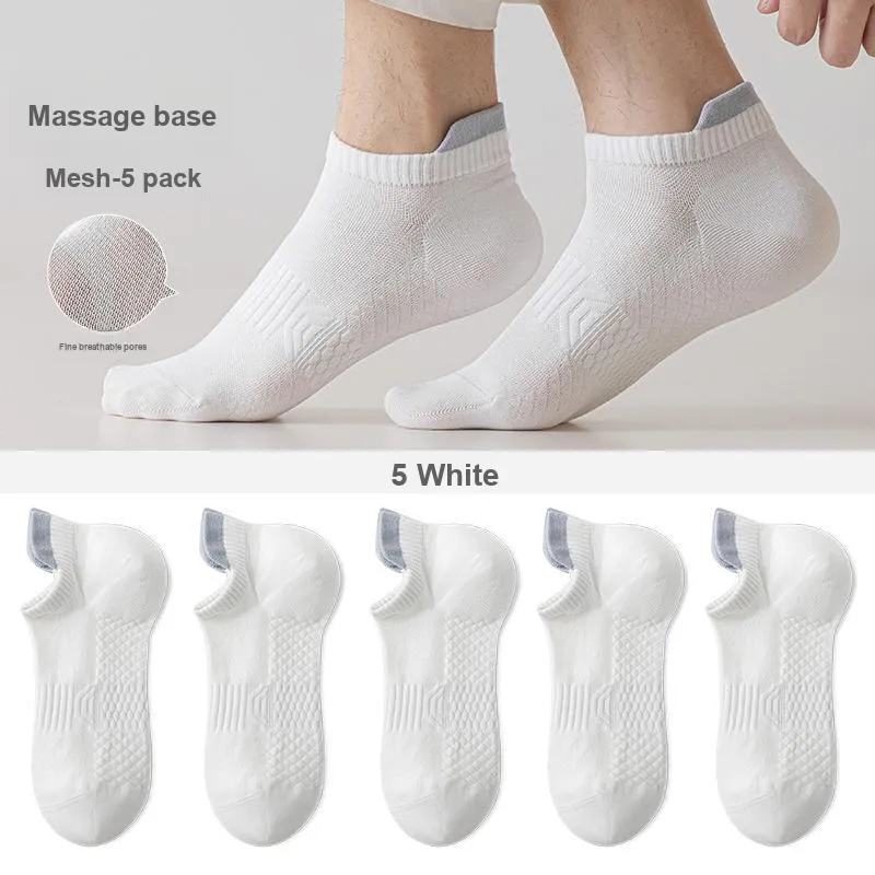 7 SEVFUN No Show Socks Men's Combo Set-17