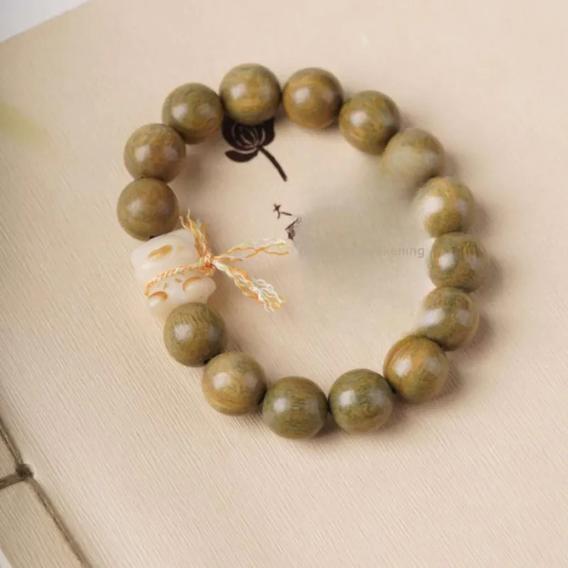 Lordship Green Sandalwood Bracelets Unisex-4