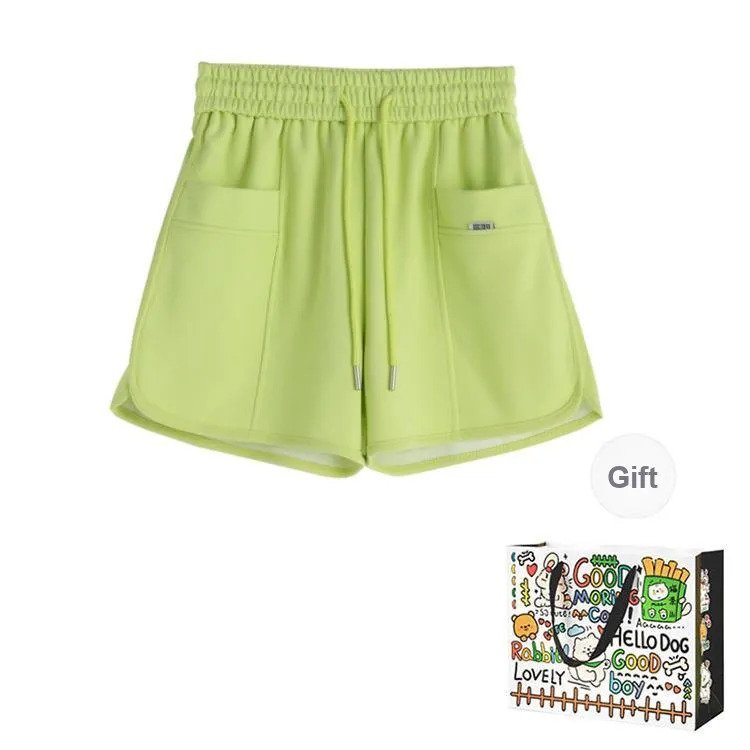 PZHK Casual Shorts Women's-19