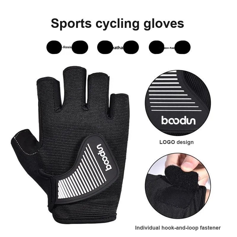 BOODUN Riding Equipment Cycling Glove Outdoor Cycling Mountaineering Sports Unisex Microfiber-1