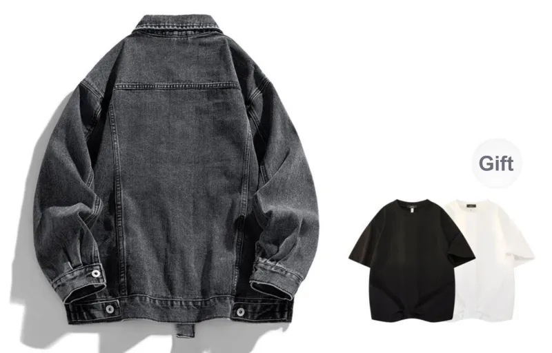 CSKS Denim Jackets Unisex-17