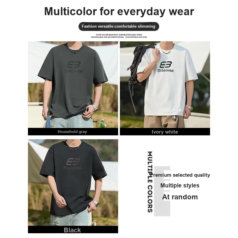 WOOD SOON Quick Dry Cooling Minimalist Style Casual Short Sleeved T Shirt Unisex-8
