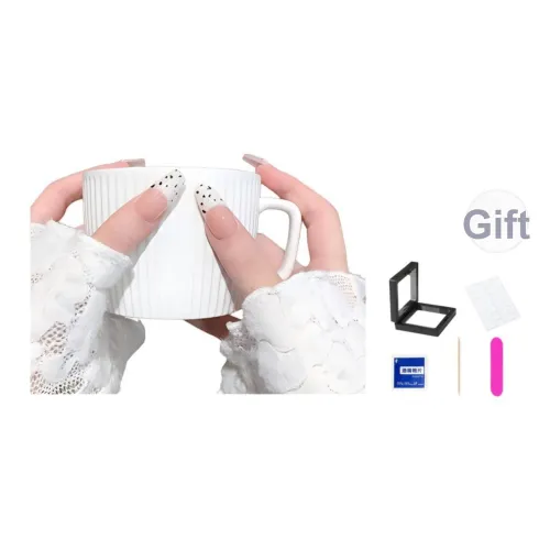 XNTX Звездная точка Фантастический False Nail Средний LADDER Прохладный Color Series Smudge Стиль Instagram