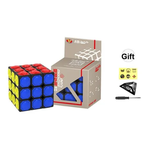 YONGJUN YJ Рубик Куб 3-го порядка Bump Touch Форма Развивающие игрушки