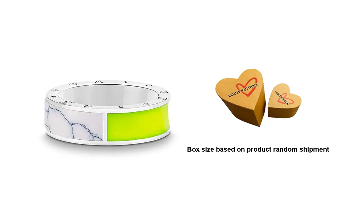 LOUIS VUITTON COLOR BLOSSOM Rings Unisex Valentine's Day Box