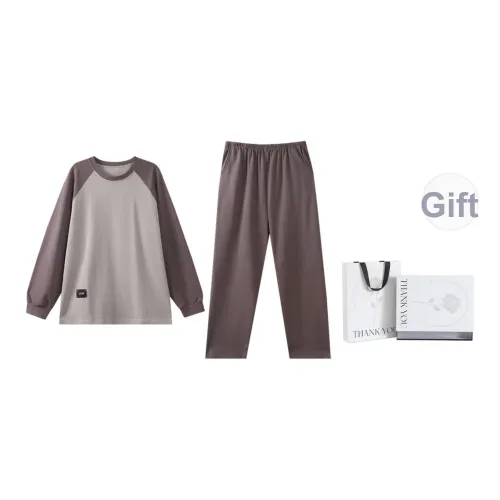 LEZIYUN Пижамный комплект Весенний и Осенний Мужской