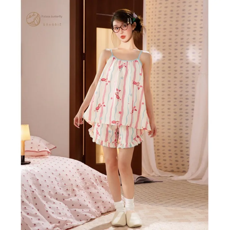 Gongdie x Disney Pajama Set Women's Gift Box Set-4