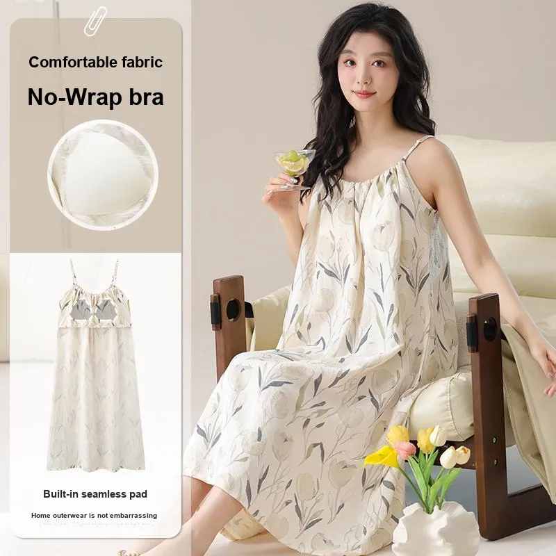 Pretty lady Women's Nightgowns-1