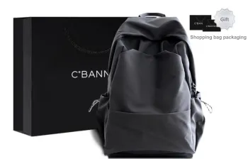 C°BANNER Oxford Backpack Regular Unisex Premium Gray/Letter Gray