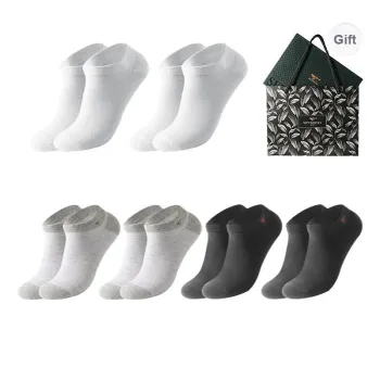 SEPTWOLVES Ankle Socks Summer Model Men's 6 Pairs Gift Box Sets+Shopping Bag