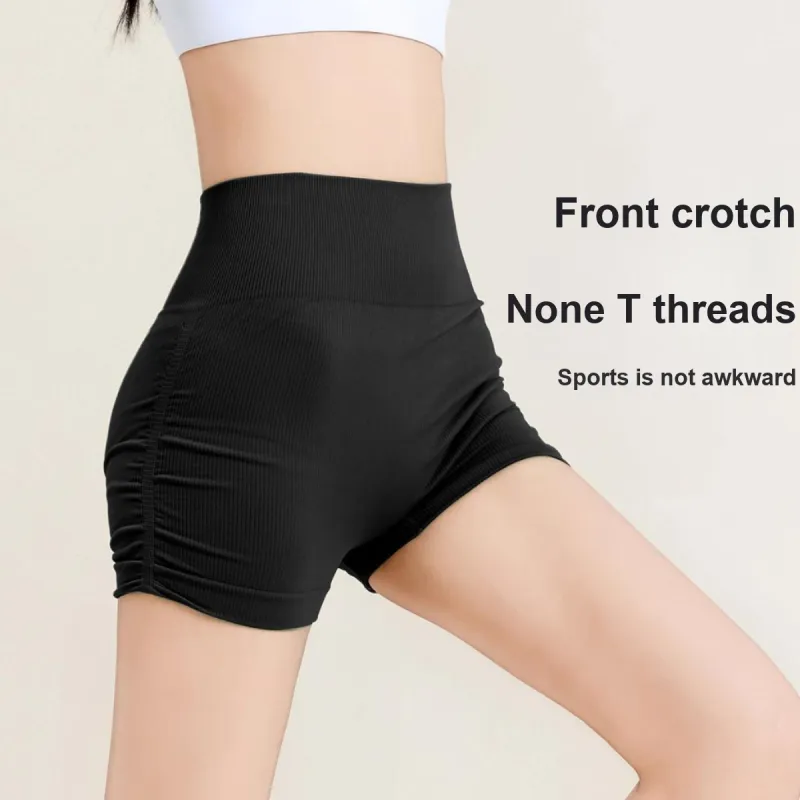 Barbie Yoga Shorts Women's Black-4