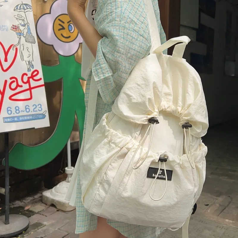 BRINCH Nylon Backpack Women's Multicolor-2